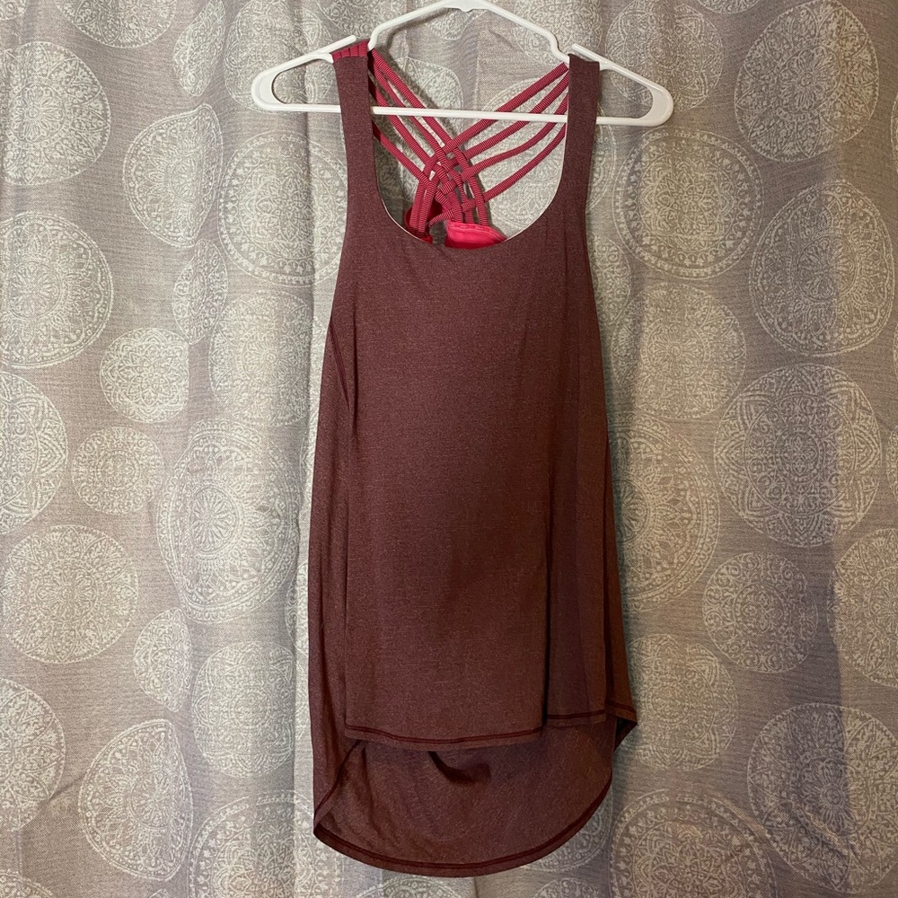 Lululemon backless tank
